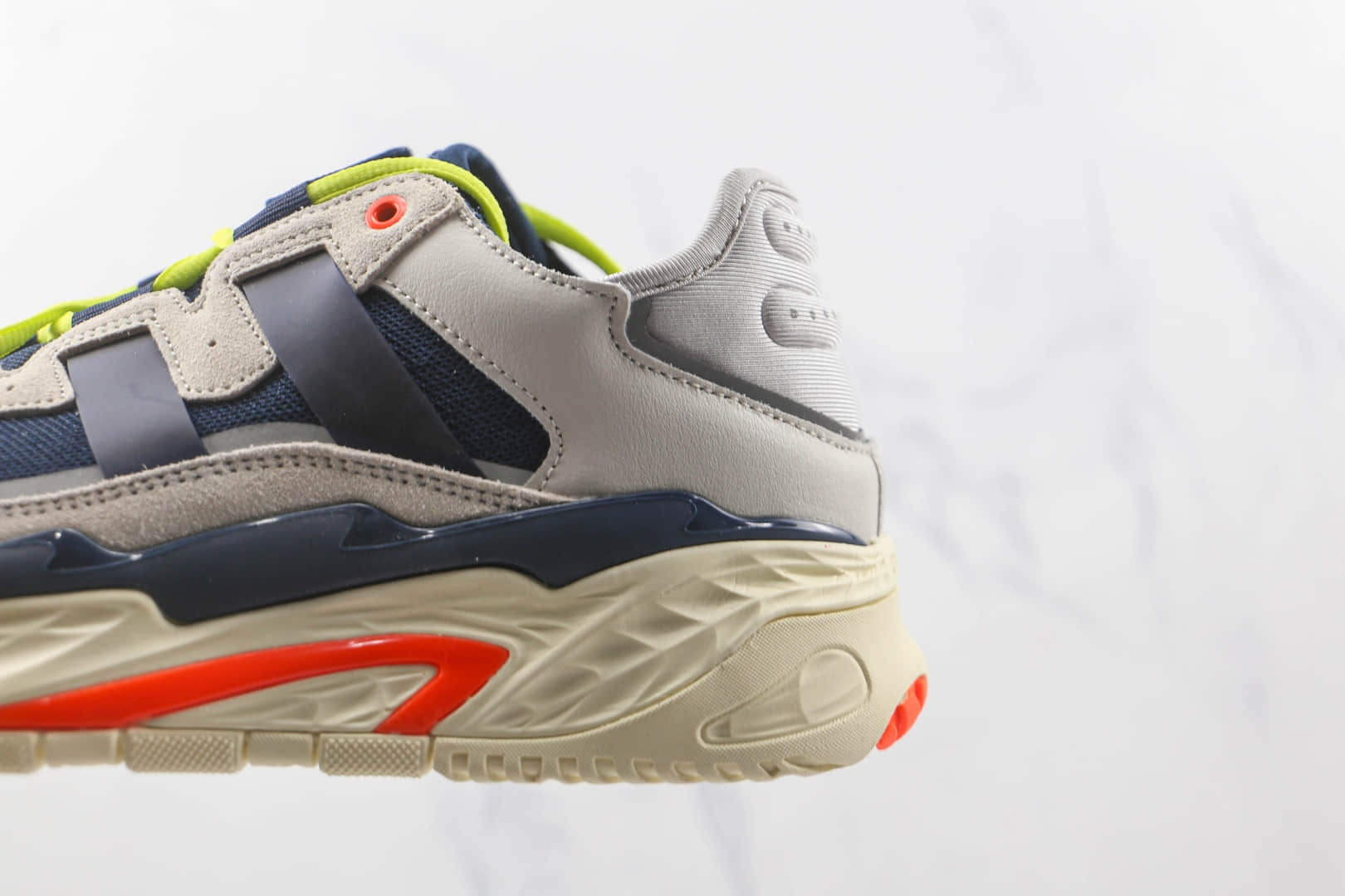 阿迪达斯Adidas Originals Niteball Grey Five Dove Grey纯原版本白灰色三叶草streetball街头风格复古老爹鞋原楦头纸板打造 货号:S24146