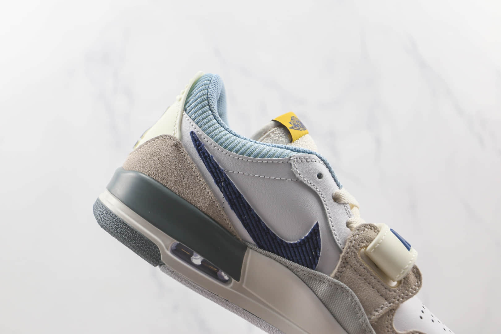 乔丹Air Jordan Legacy 312纯原版本低帮AJ312米白蓝奶油配色板鞋原鞋开模一比一打造 货号：DQ5347-141