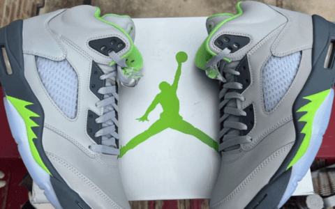 时隔16年回归！“绿豆”AJ5最新实物释出！ 货号：DM9014-003