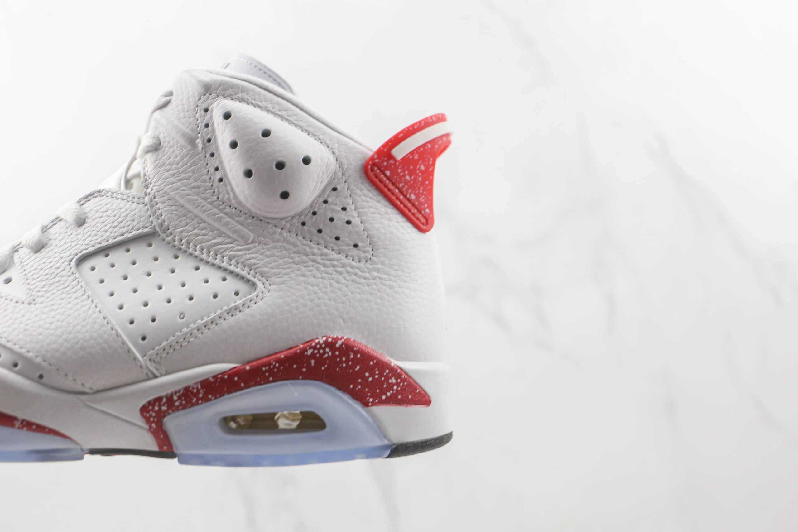 乔丹Air Jordan 6 Red Oreo纯原版本高帮AJ6白红奥利奥配色篮球鞋原楦头纸板打造 货号:CT8529-162