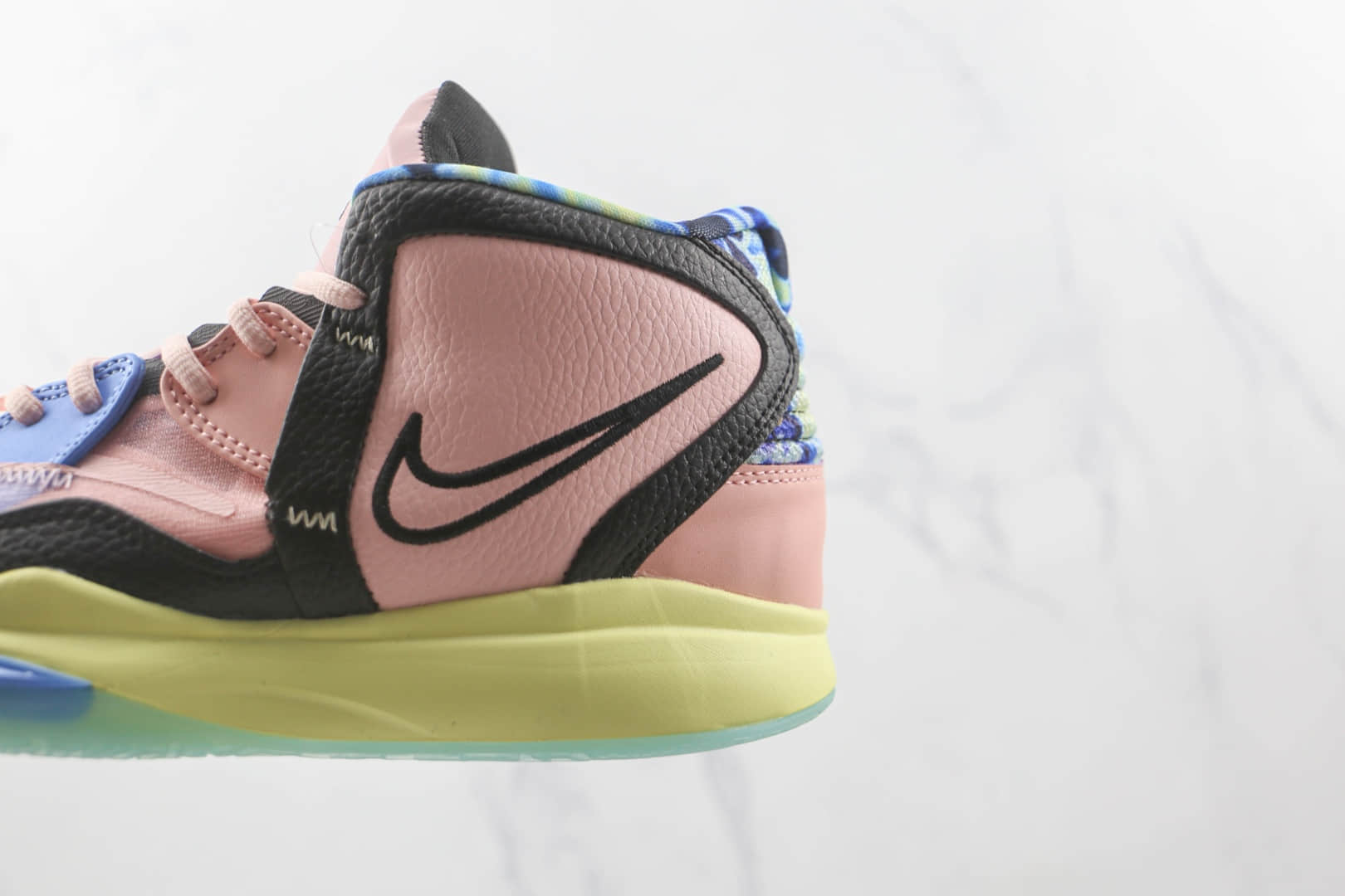 耐克Nike Kyrie Low 8 EP LR纯原版本欧文8代粉黑蓝色篮球鞋原楦头纸板打造 货号:DH5387-900