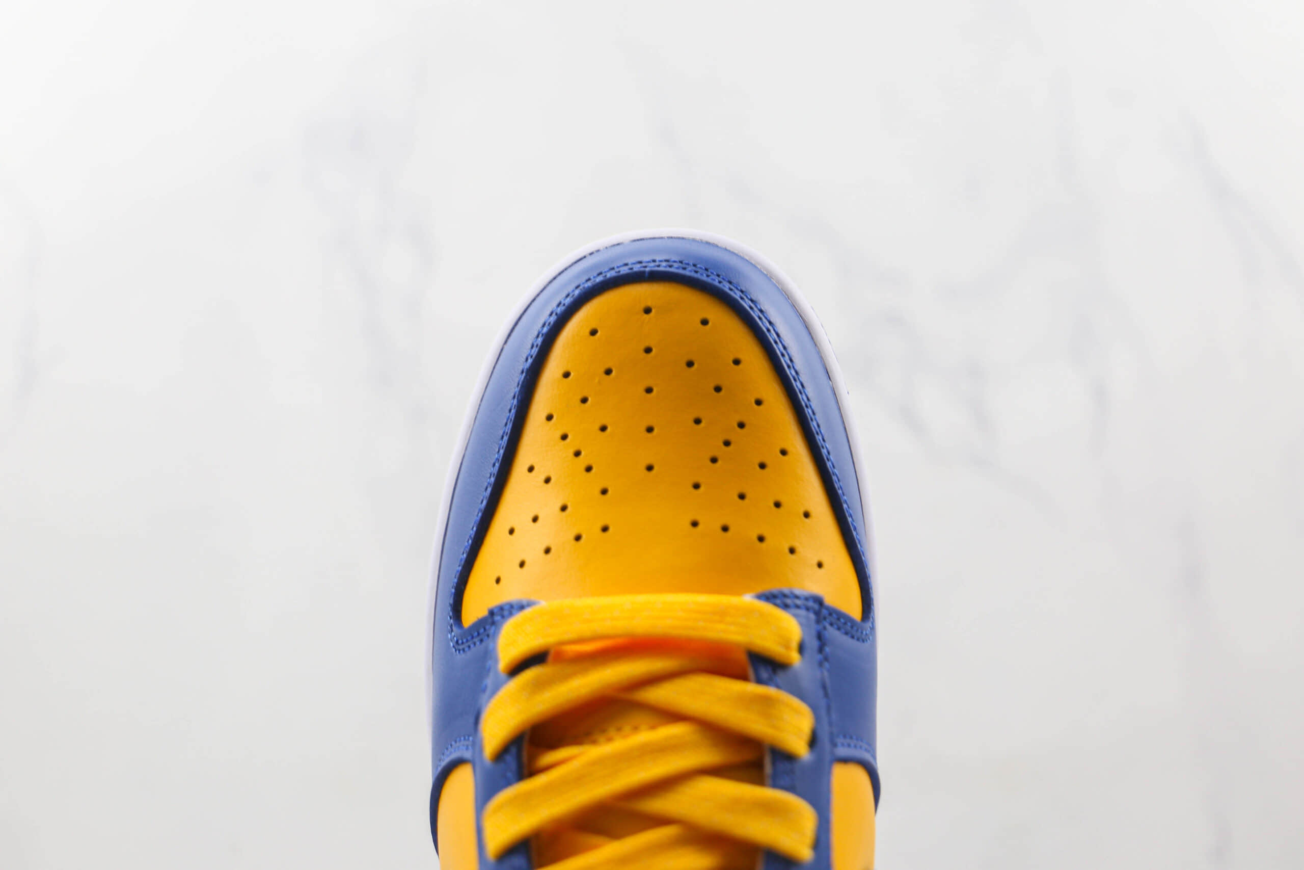 耐克Nike SB Dunk low纯原版本低帮SB DUNK黄蓝拼接板鞋内置气垫 货号：DD1391-402