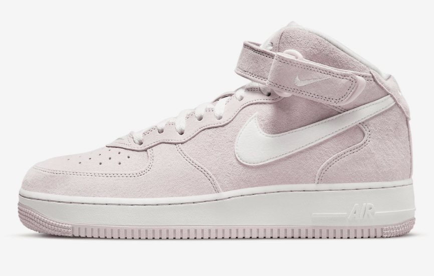 甜美感十足！中帮AF1新配色即将登场！ 货号：DM0107-500