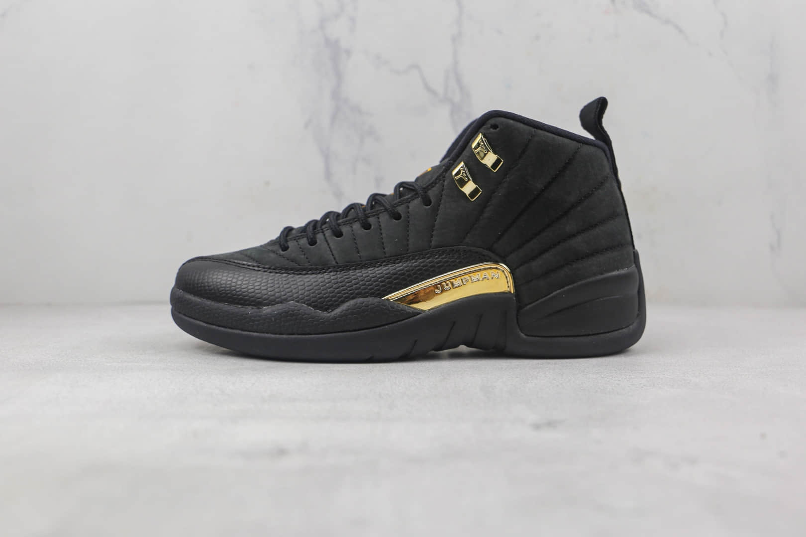 乔丹Air Jordan 12 Stealth莆田纯原复刻天花板AJ12黑金色篮球鞋原档案数据开发支持实战 货号：CT8013-071