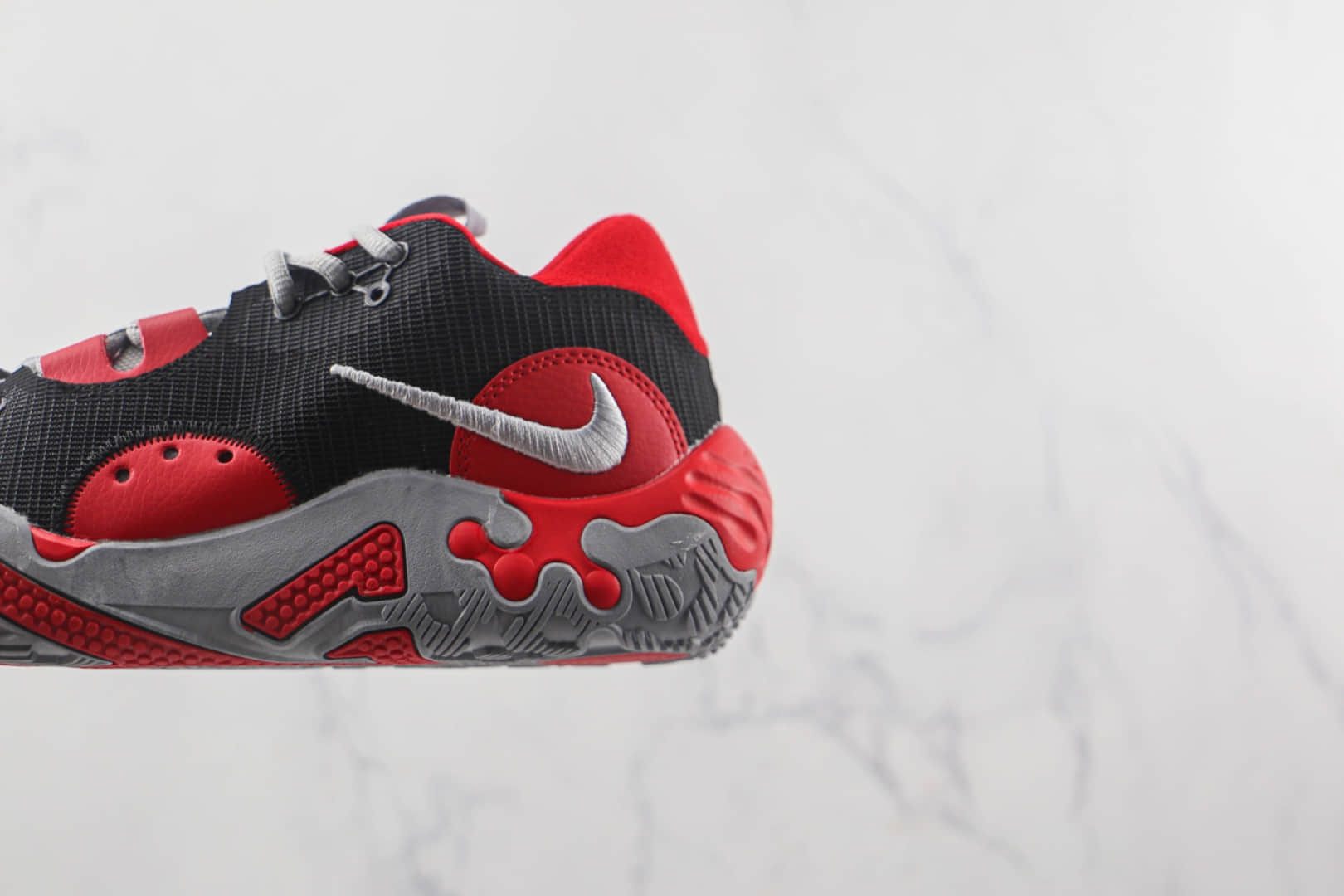 耐克Nike PG 6 EP莆田纯原复刻保罗乔治6代黑红色实战篮球鞋原鞋开模一比一打造 货号：DH8447-003