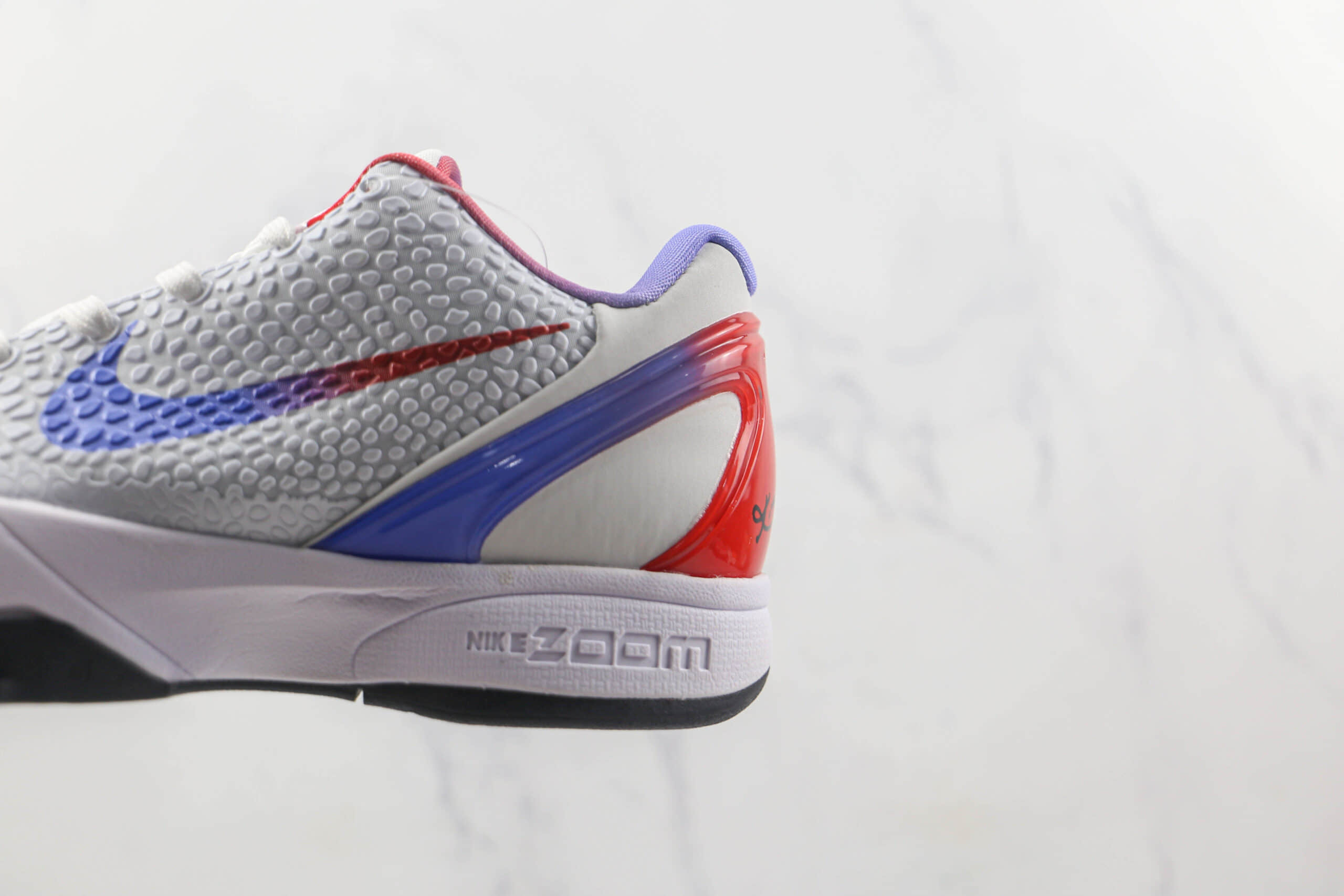 耐克Nike Zoom Kobe VI莆田纯原复刻版本科比6代白蓝色波点鱼鳞纹实战篮球鞋原档案数据开发 货号:CW2190-146