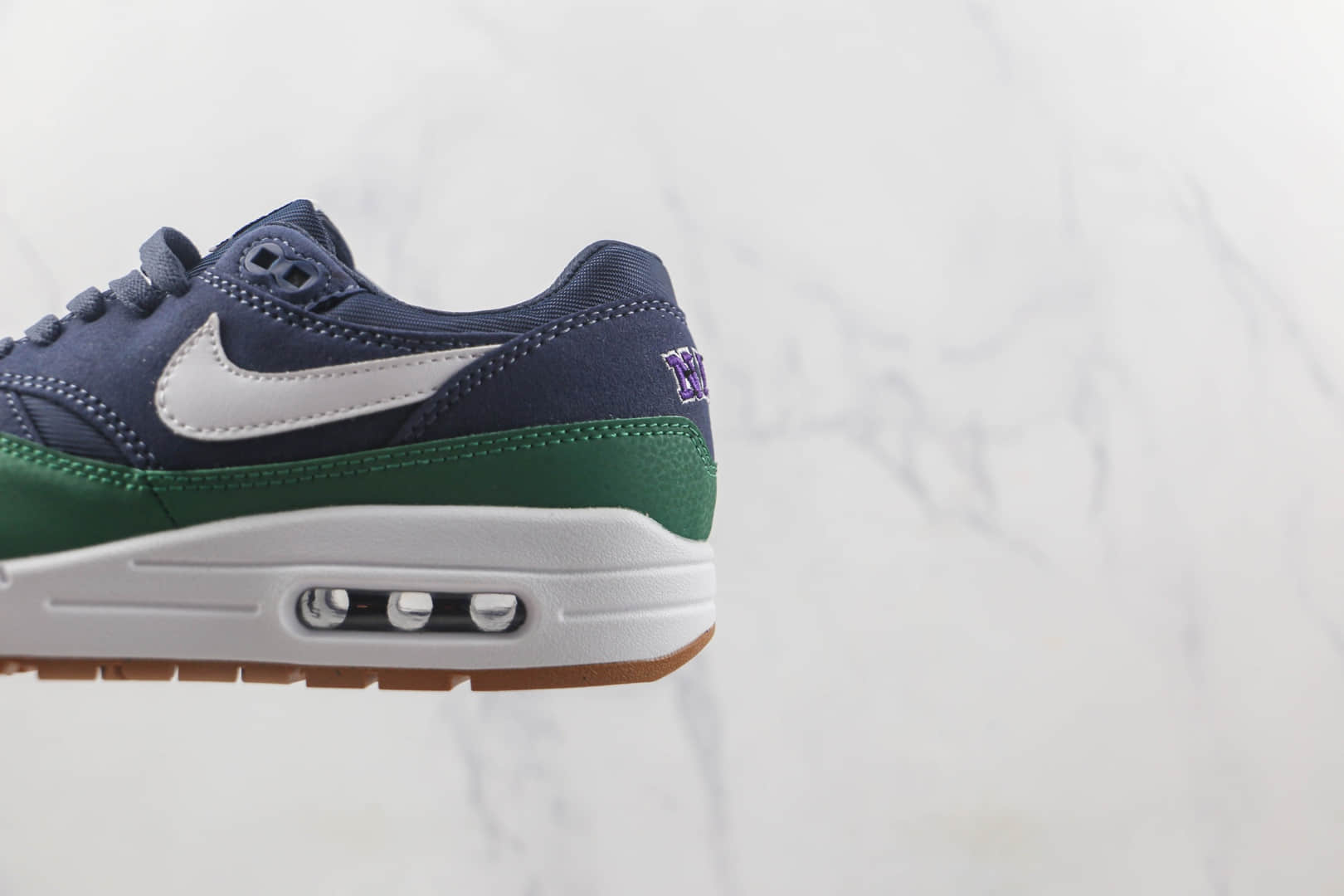耐克Nike Air Max 1莆田纯原复刻版本Max1白蓝绿色气垫鞋原档案数据开发 货号：DV3887-400
