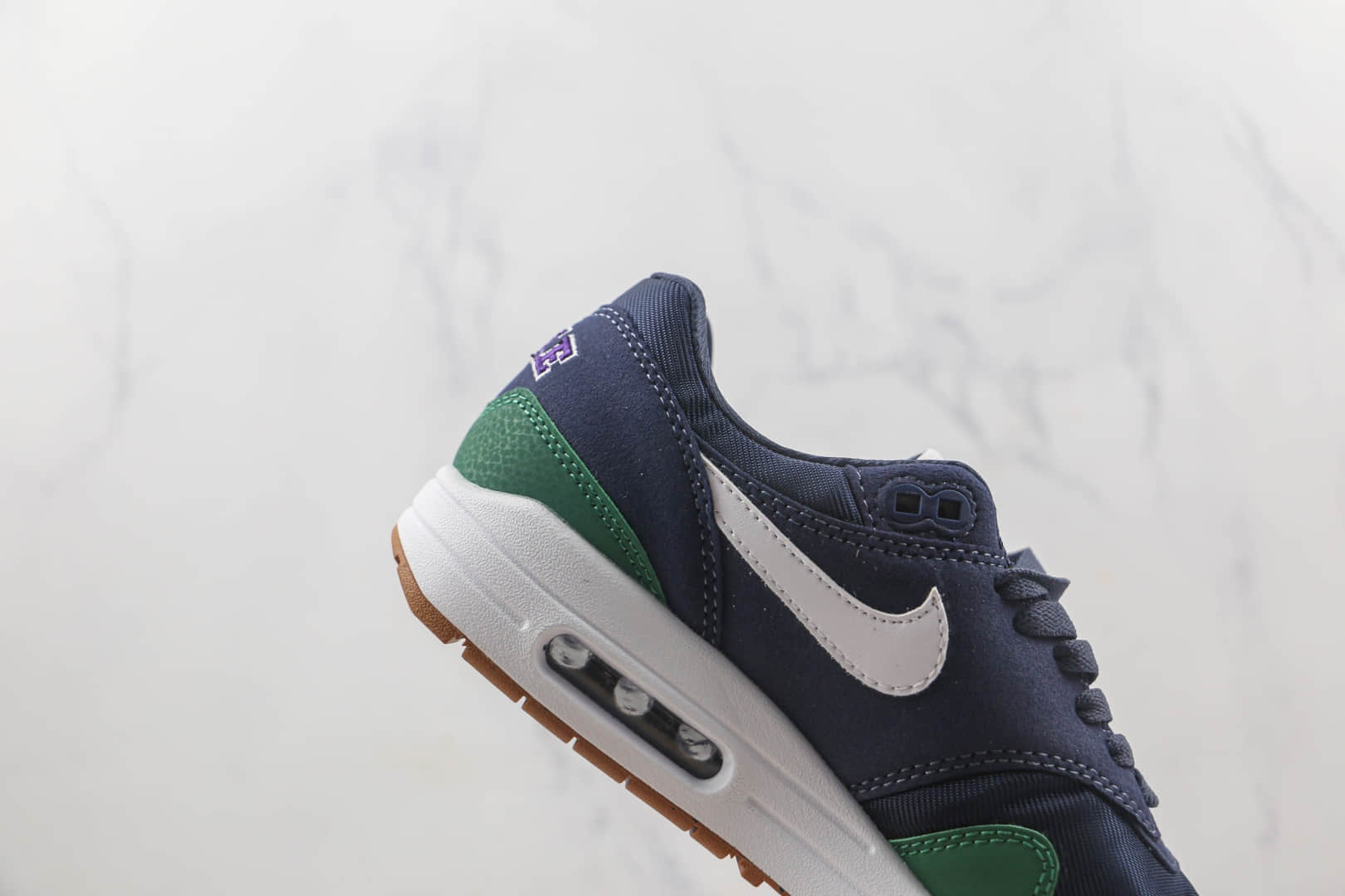 耐克Nike Air Max 1莆田纯原复刻版本Max1白蓝绿色气垫鞋原档案数据开发 货号：DV3887-400