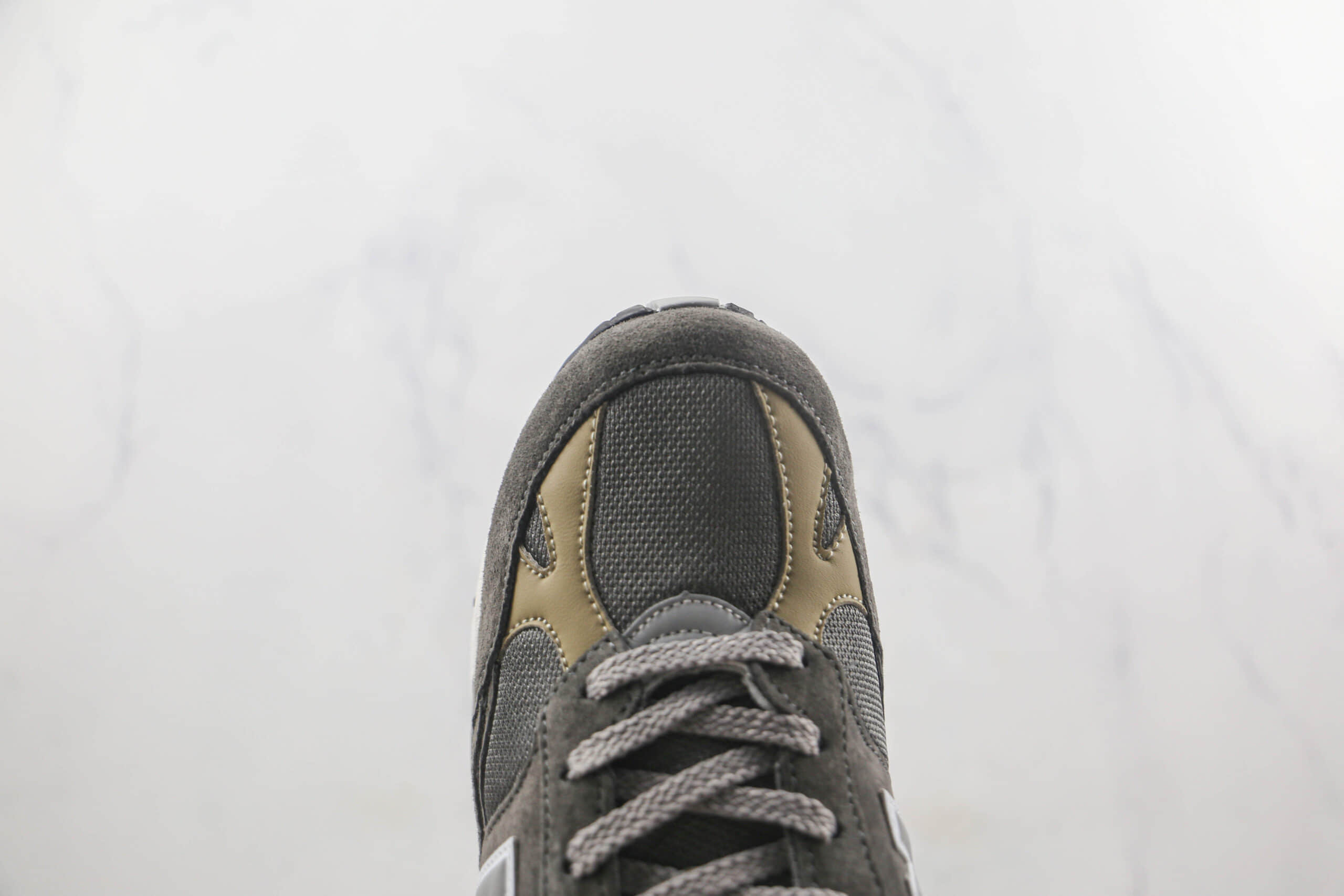 新百伦New Balance x Dover Street Market联名款莆田纯原复刻版本NB991麂皮鼠深灰色复古老爹鞋原盒原标 货号:M991DSM