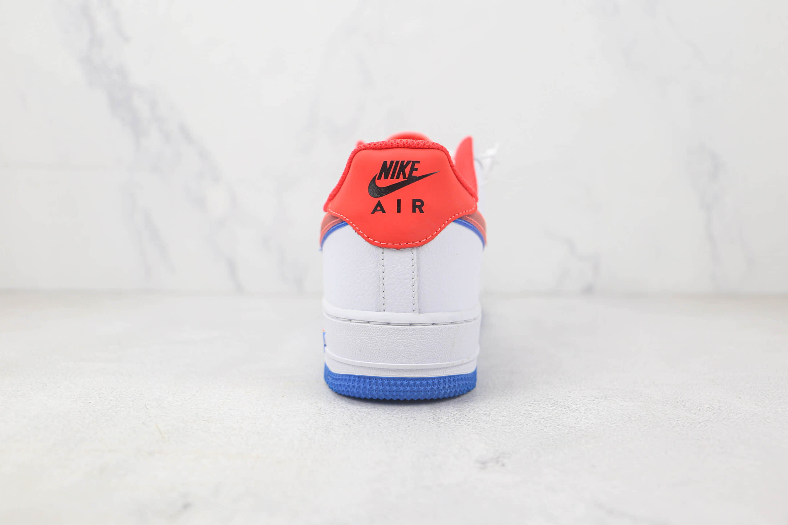 耐克Nike Air Force 1 Low 07莆田纯原复刻版本低帮空军一号白蓝红双勾配色板鞋原鞋开模一比一打造 货号：DX1787-100
