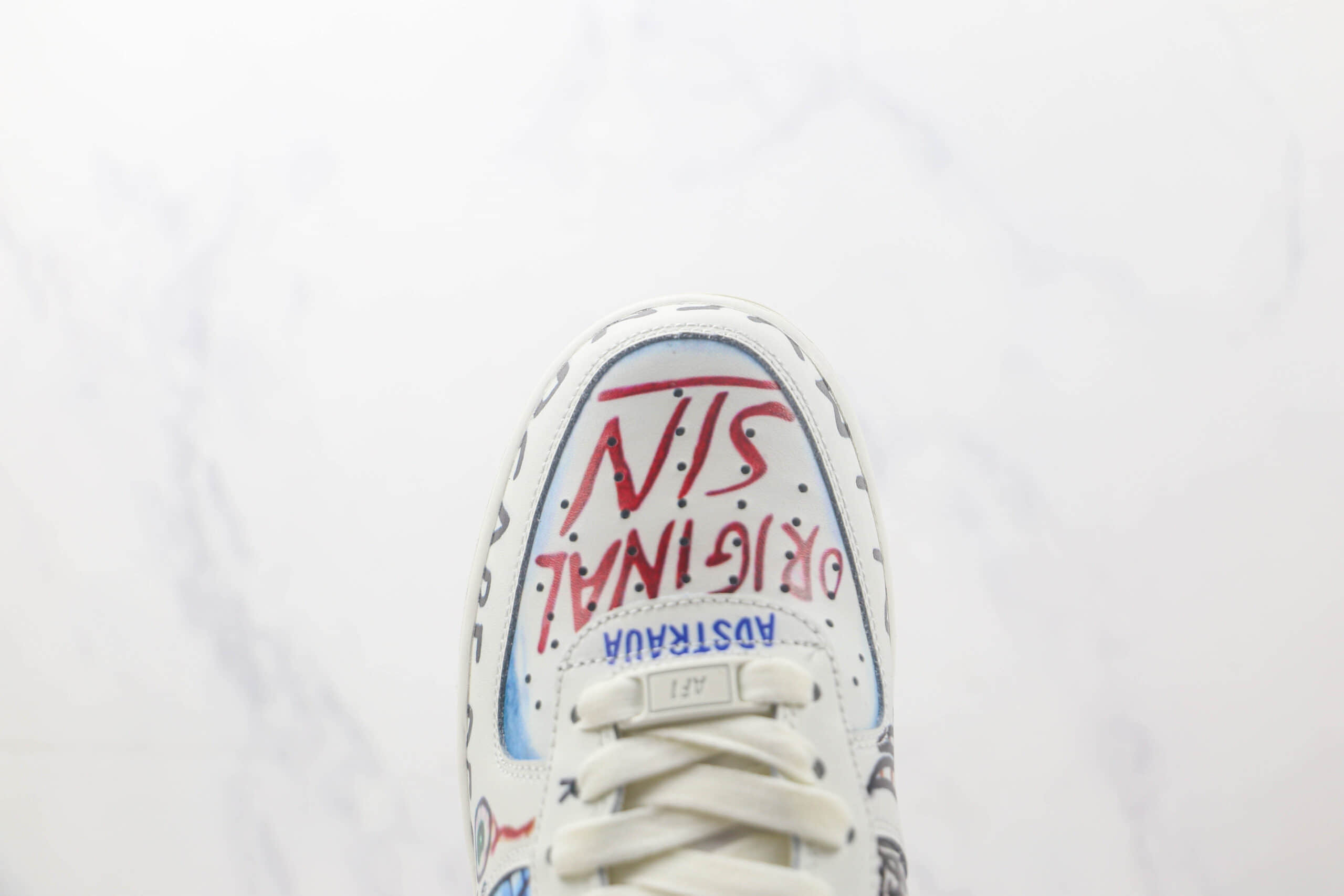 耐克Nike Air Force 1 Low 07纯原版本低帮空军一号热带雨林涂鸦配色板鞋 耐克空军一号定制款 货号:GT6969-198