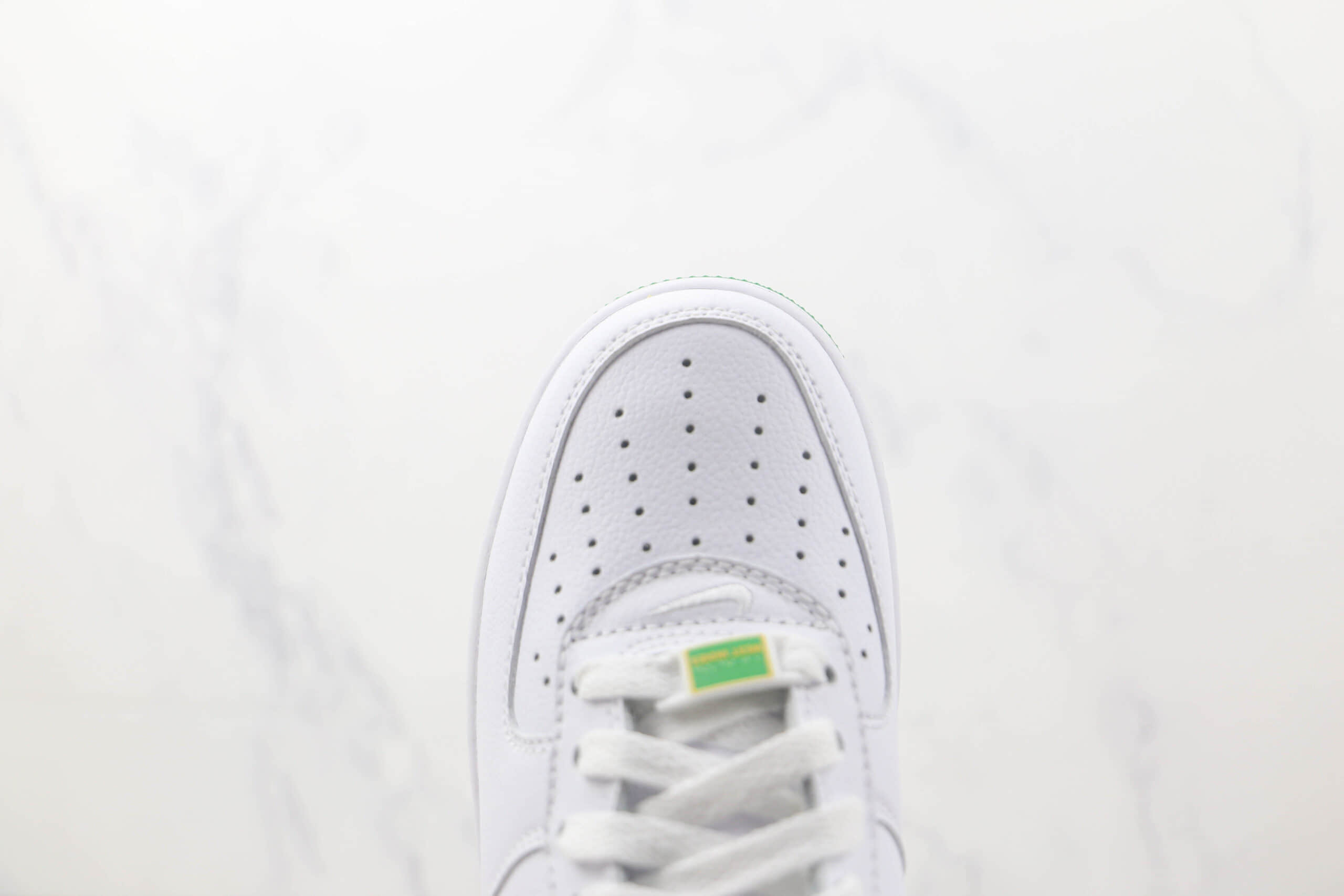 耐克Nike Air Force 1 Low 07纯原版本低帮空军一号白绿色板鞋 耐克空军一号定制款 货号:DX1158-100