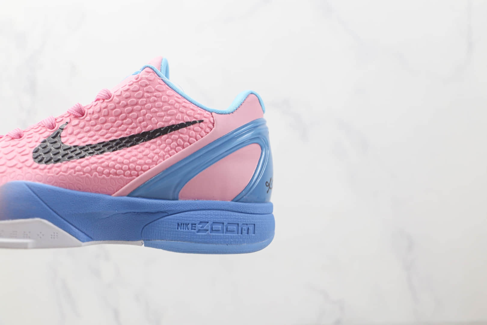 耐克Nike Zoom Kobe VI纯原版本科比6代粉蓝色实战篮球鞋 科比6代碳板篮球鞋 货号:CW2190-601