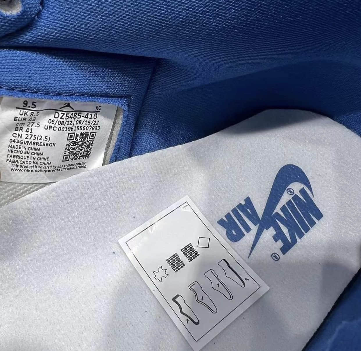 35周年纪念AJ1惊艳亮相！实物高级感满满！ 货号：DZ5485-410