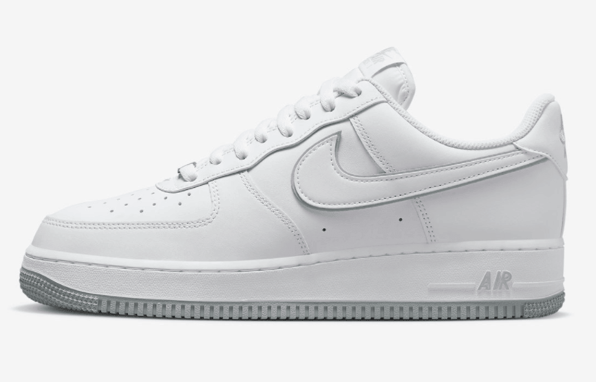 清爽简约小白鞋!这双空军一号可冲! 货号:DV0788-100