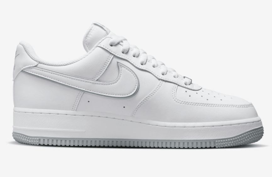 清爽简约小白鞋!这双空军一号可冲! 货号:DV0788-100