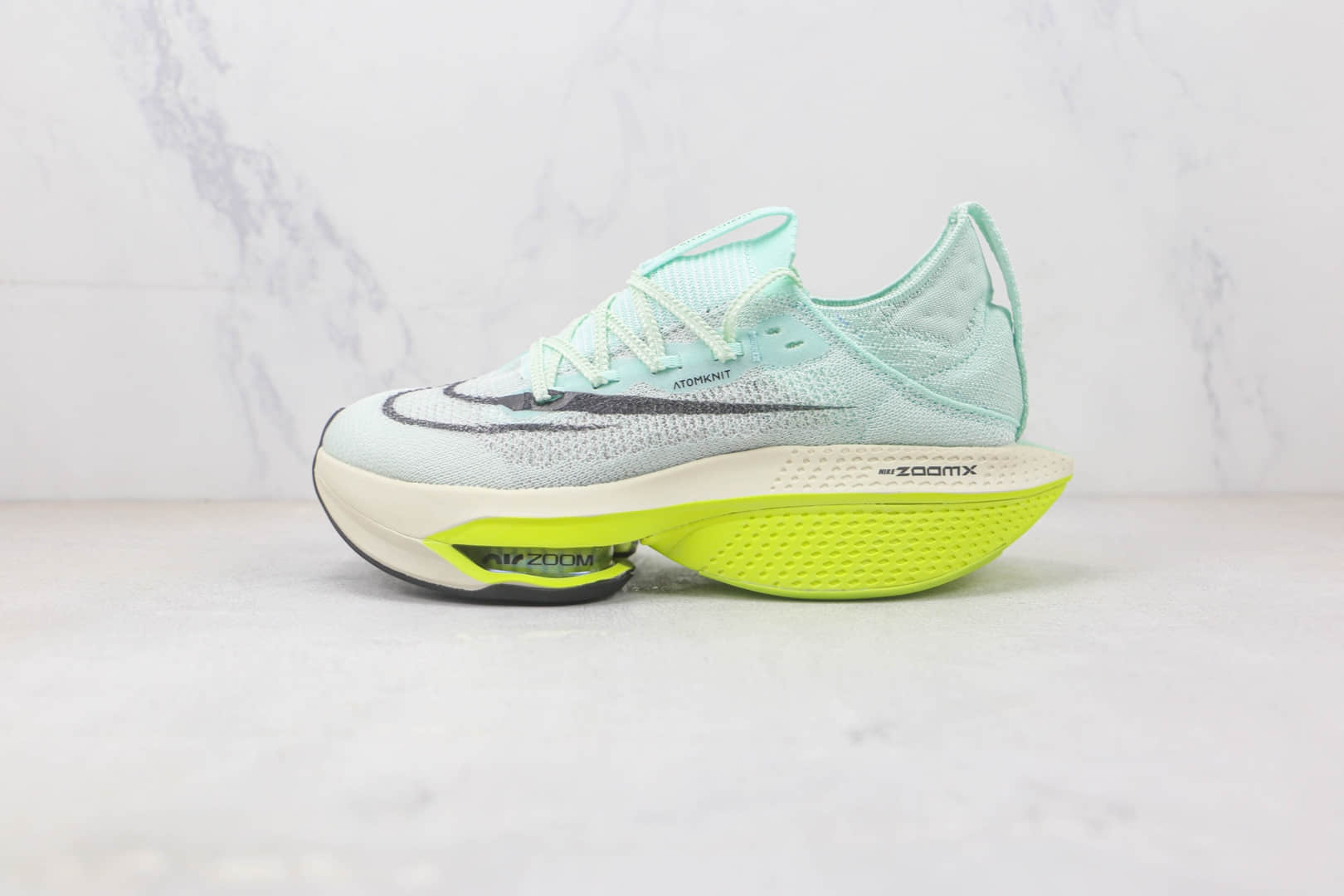 耐克Nike Air Zoom Alphafly NEXT%2 Proto纯原版本马拉松NEXT%系列跑鞋 耐克NEXT公路竞速薄荷绿跑鞋 货号:DV9422-300