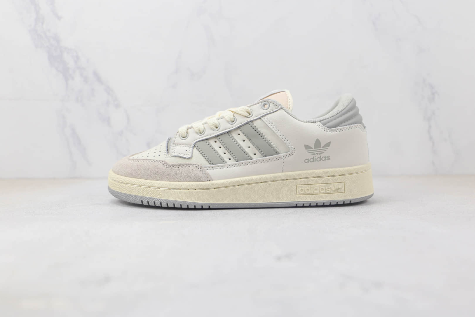 阿迪达斯Adidas Originals Centennial 85 Low纯原版本白灰色复古休闲板鞋 阿迪达斯复古校园板鞋 货号:GX2213