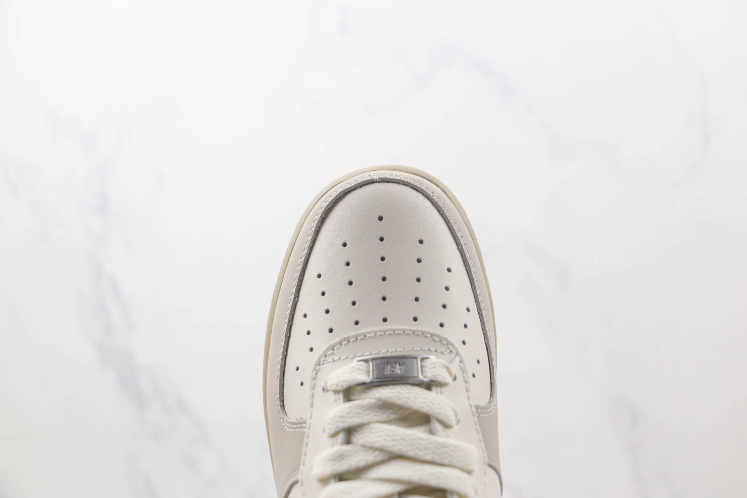 耐克Nike Air Force 1 Low纯原版本低帮空军一号白灰棕拼接板鞋 耐克空军一号定制款 货号:BS8871-107