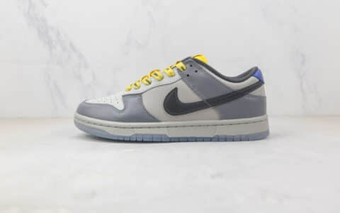 耐克Nike SB Dunk Low纯原版本低帮SB DUNK灰黑色板鞋 莆田耐克DUNK系列板鞋 货号：DR5187-001