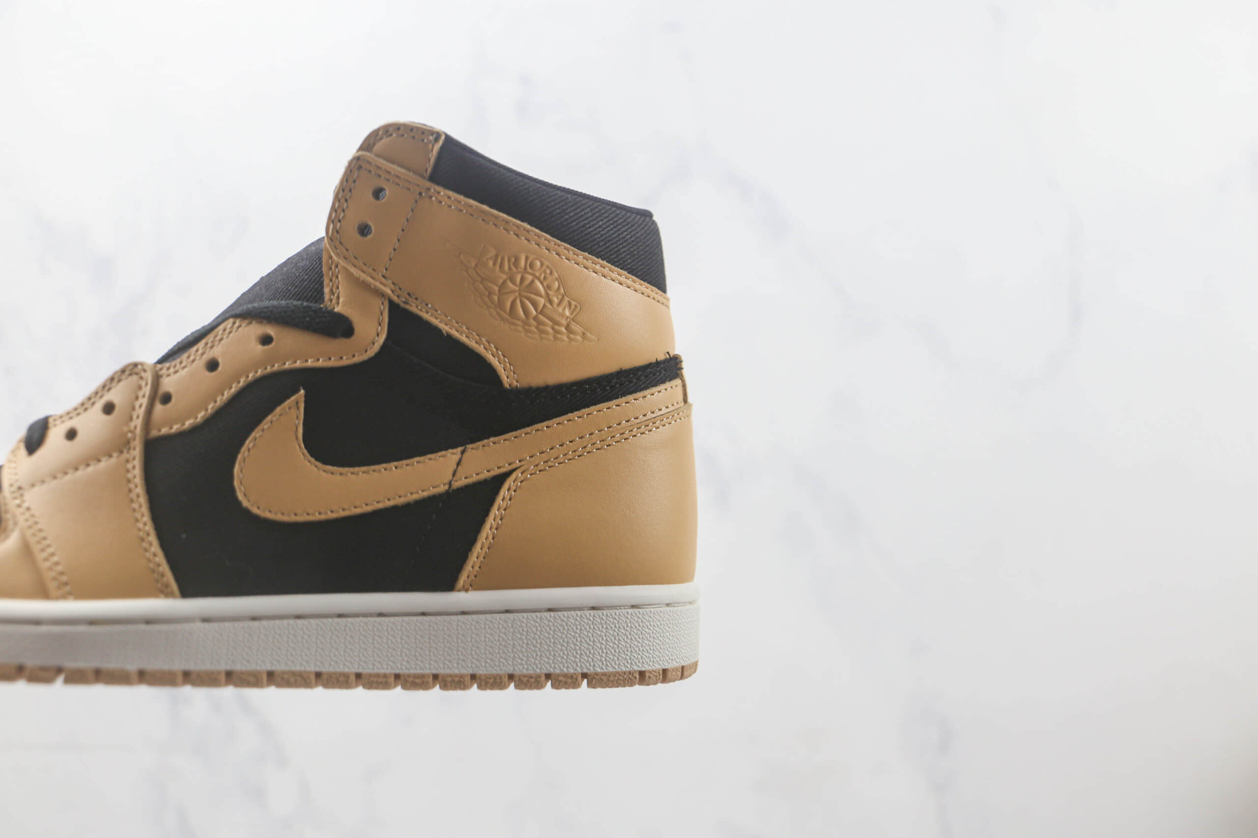 乔丹Air Jordan 1 Retro High OG Heritage纯原版本高帮AJ1棕黄黑色板鞋 莆田天花板AJ1系列 货号:DO9457-110