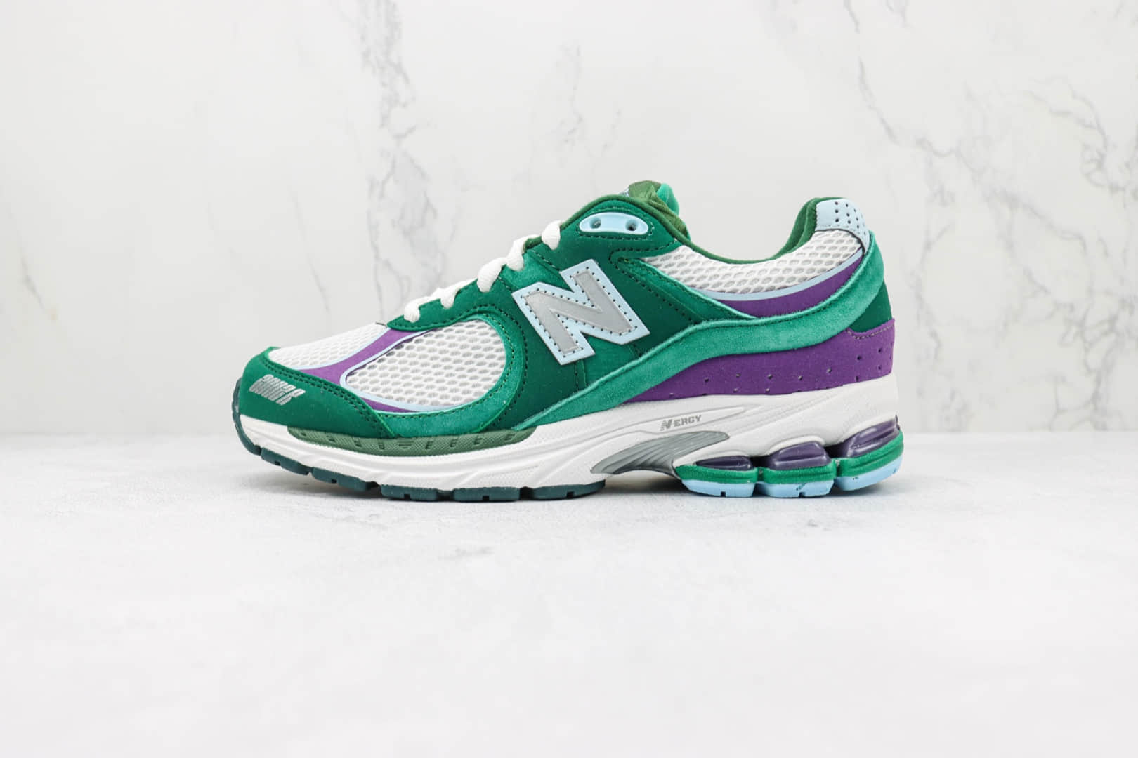 新百伦New Balance 2002纯原版本NB2002白绿紫色复古老爹鞋 新百伦NB2002全系列跑鞋 货号:M2002RUT