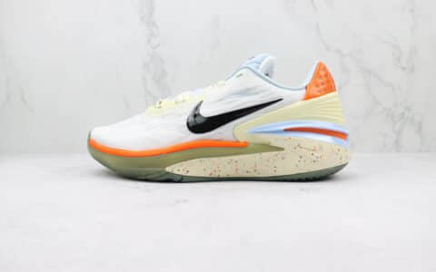耐克NIKE Air Zoom G.T.Cut 2 EP纯原版本白橙色GT2代篮球鞋 耐克GT系列篮球鞋 货号：DX6041-101