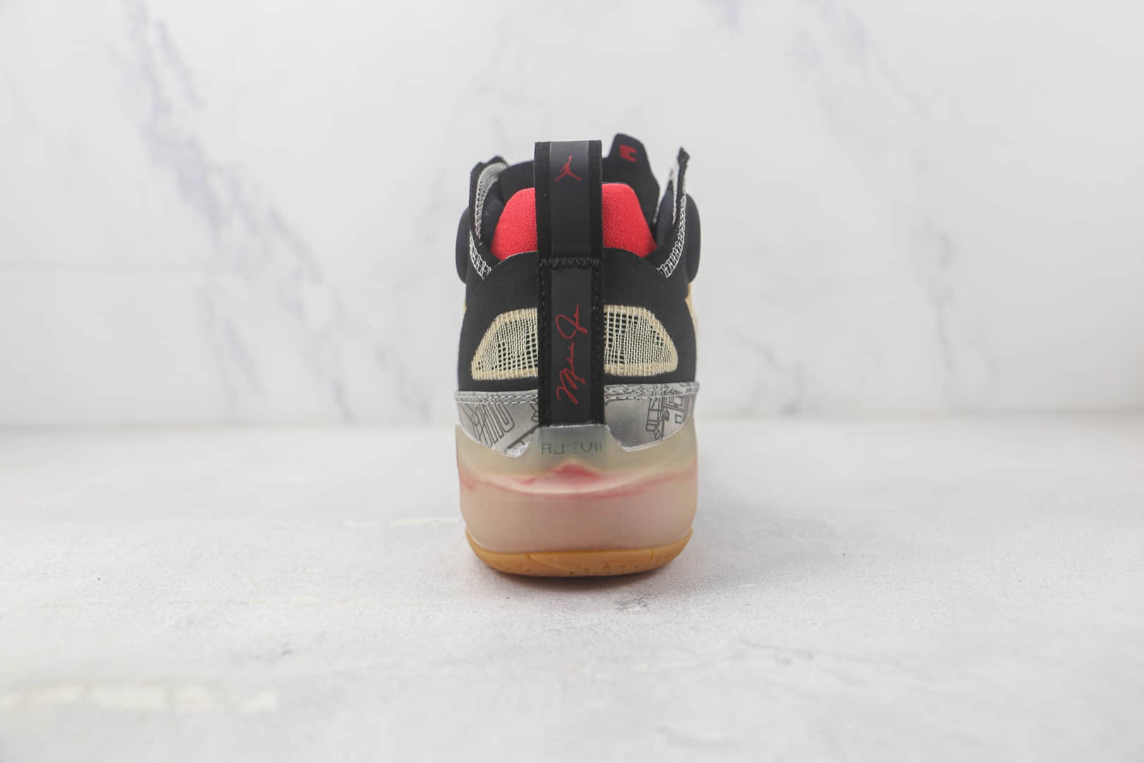 乔丹Air Jordan XXXVII Zion PF纯原版本黑黄色AJ37代实战篮球鞋 莆田天花板AJ系列 货号：DZ0812-200