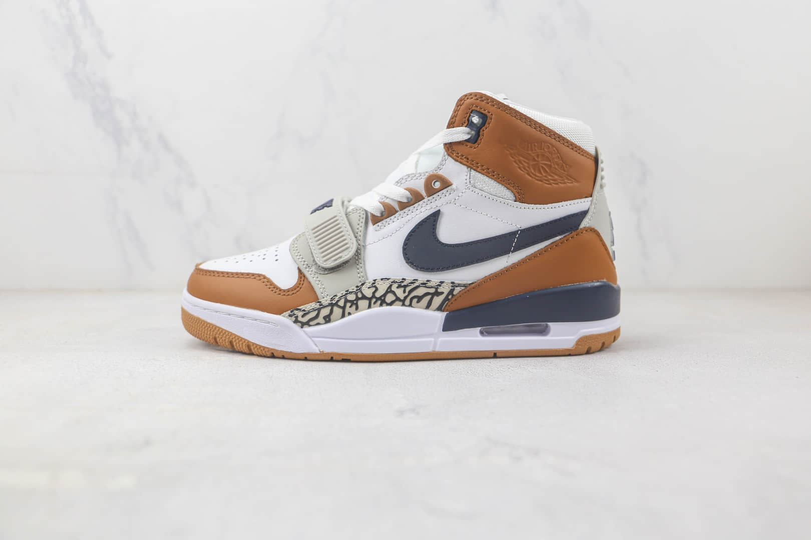 乔丹Air Jordan Legacy 312纯原版本高帮AJ312白棕色板鞋 莆田天花板AJ系列 货号：AQ4160-140