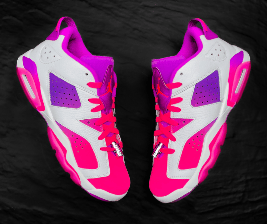 “麻辣鸡”专属AJ6首度曝光！荧光渐变太骚气！