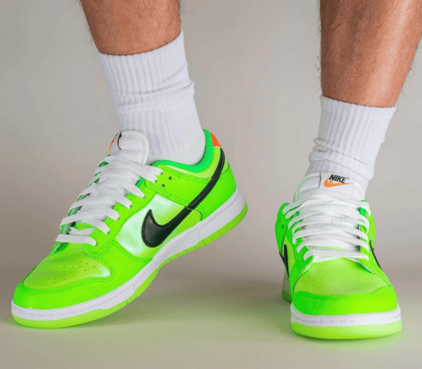 吸睛夜光大底!这双荧光绿Dunk太骚气! 货号:FJ4610-702