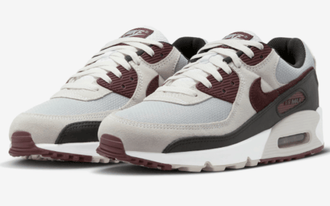 复古氛围！耐克Air Max 90新配色曝光！ 货号：DQ4071-004