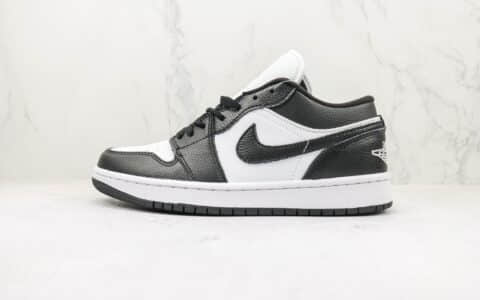 乔丹Air Jordan 1 Low Panda纯原版本低帮AJ1熊猫黑白色板鞋 莆田AJ1系列 货号：DC0774-101
