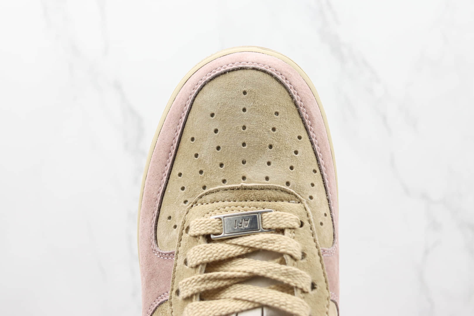 耐克Nike Air Force 1 Low 07纯原版本低帮空军一号情人节限定芋泥紫配色板鞋 莆田耐克空军一号系列 货号:ZB2121-103