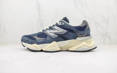 新百伦New Balance NB9060 x Joe Freshgoods联名款纯原版本NB9060藏青色复古老爹鞋 天花板NB系列慢跑鞋 货号：U9060ECB