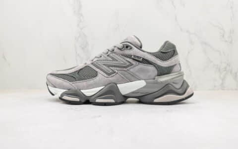 新百伦New Balance NB9060 x Joe Freshgoods联名款纯原版本NB9060元祖灰配色老爹鞋 莆田NB系列慢跑鞋 货号：U9060YF1