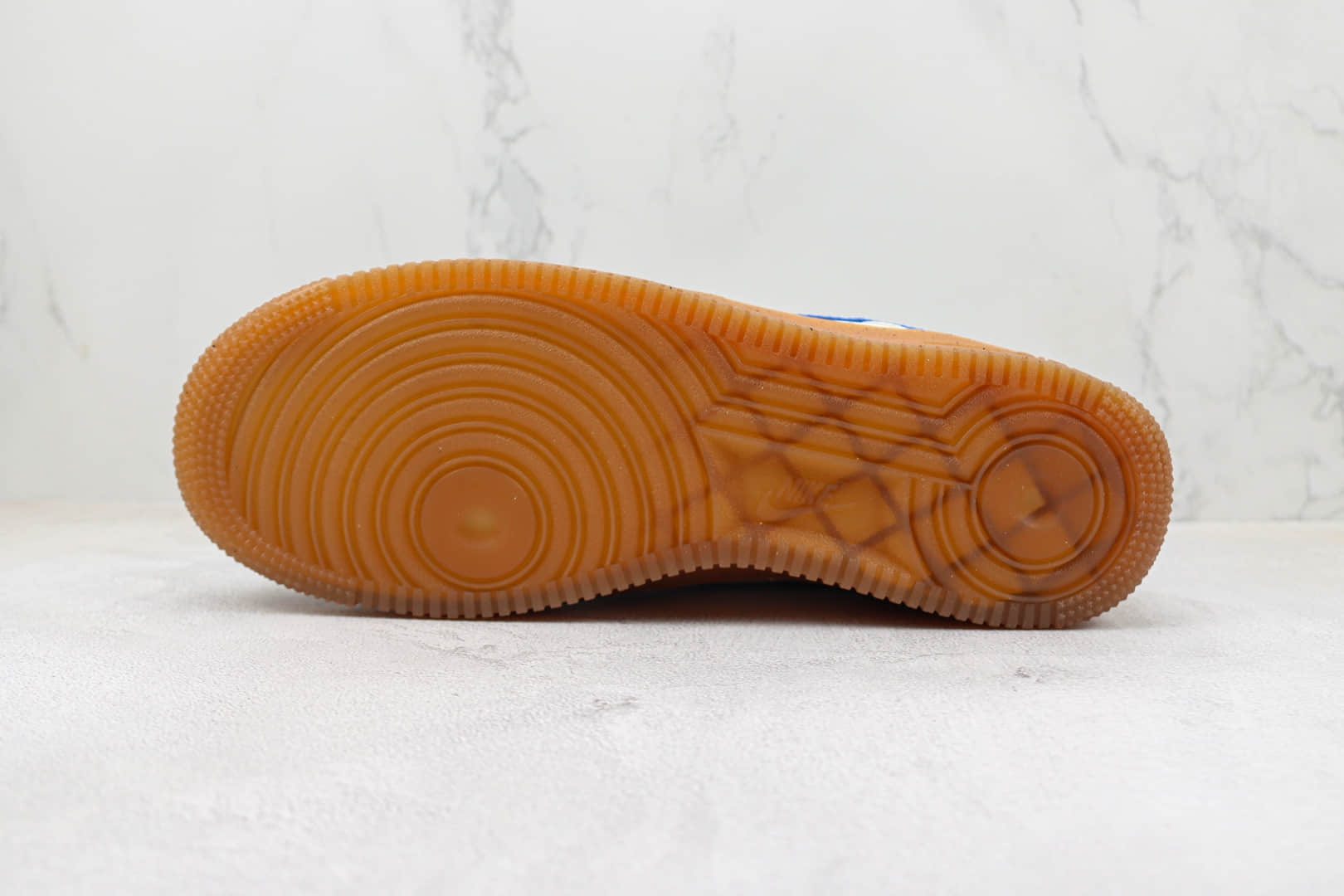 耐克Nike Air Force 1纯原版本低帮空军一号白灰蓝板鞋 莆田天花板AF1系列 货号：FN1868-100