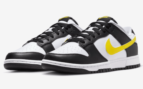 “黑白熊猫”CP色！“黄熊猫”Dunk官图曝光！ 货号：FQ2431-001