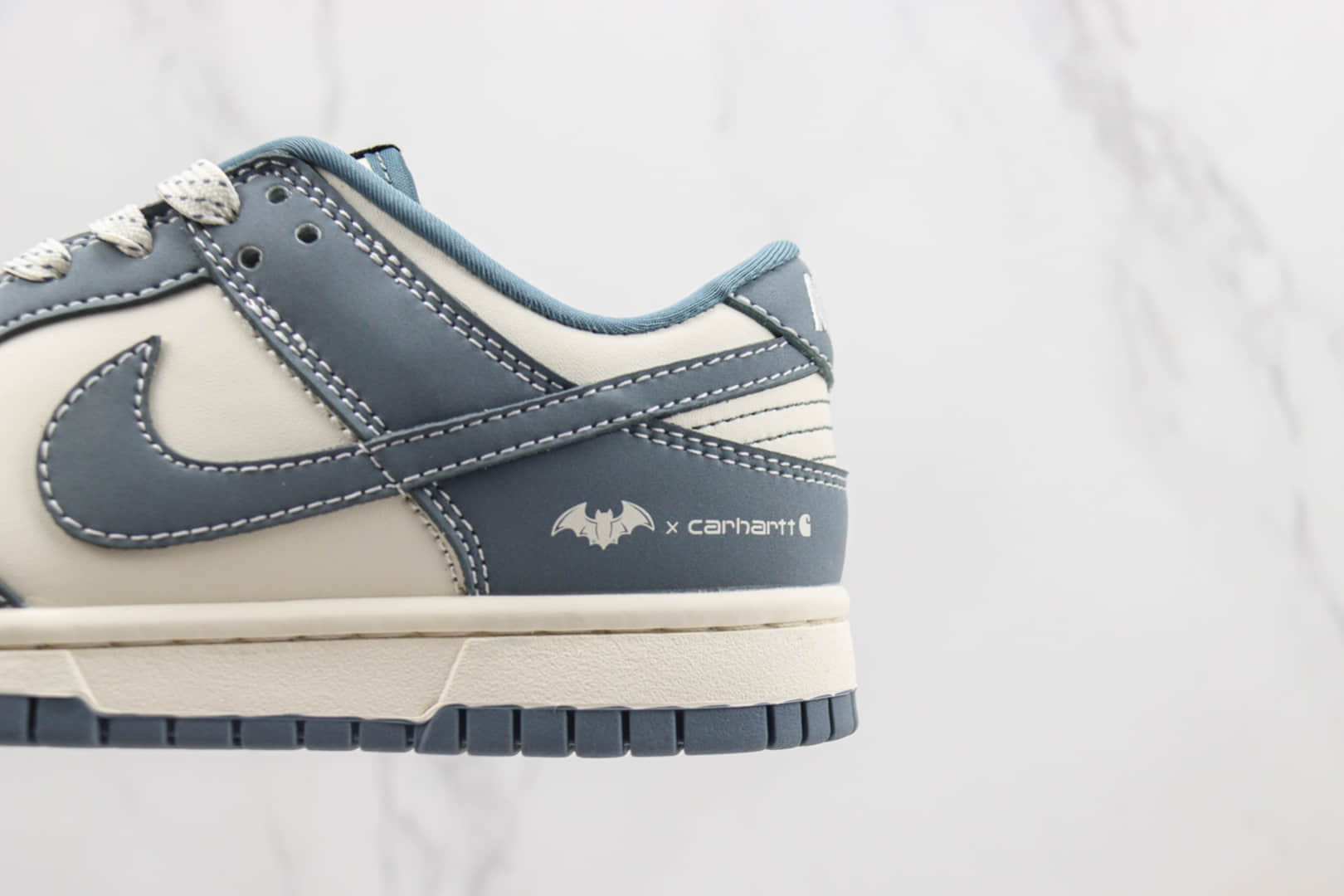 耐克Nike Dunk Low纯原版本漫威联名低帮Dunk灰白蝙蝠侠板鞋 莆田天花板Dunk系列 货号:FC1688-700