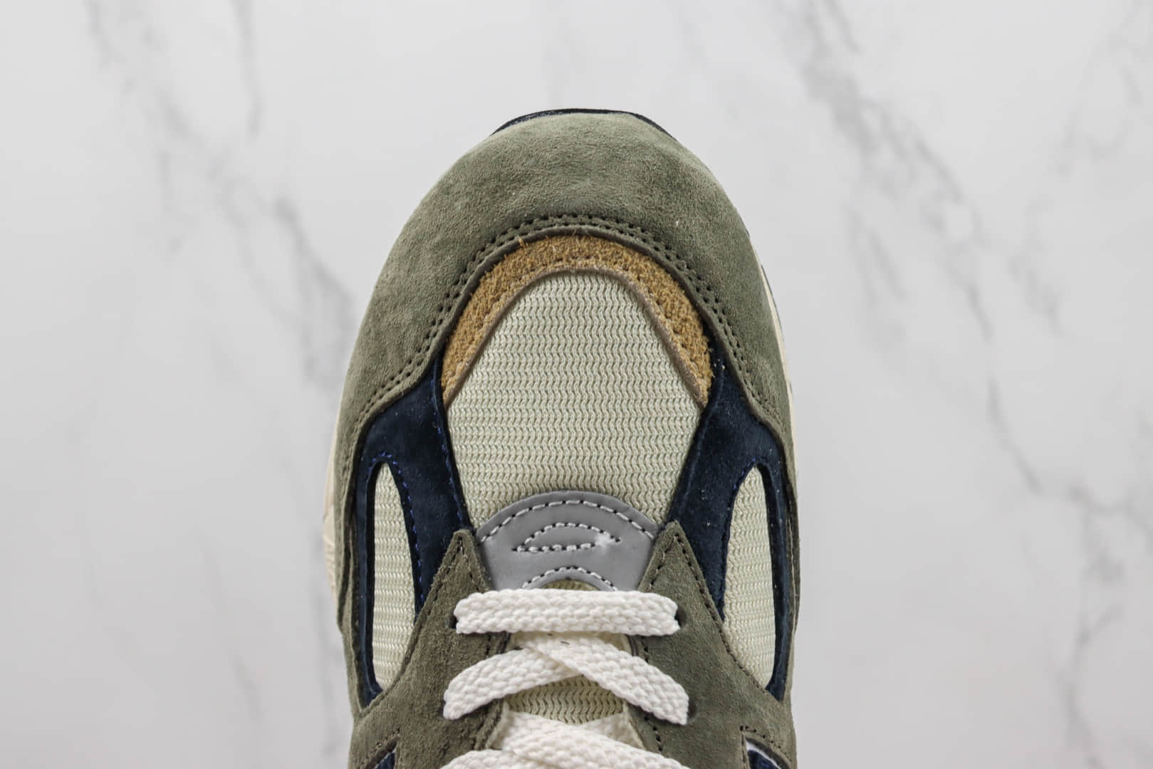 新百伦New Balance 990V2纯原版本美产NB990V2灰棕色复古慢跑鞋 莆田新百伦货源 货号：M990GB2