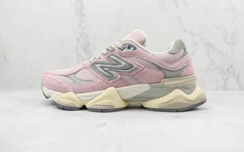 新百伦Joe Freshgoods x New Balance 9060纯原版本NB9060联名款灰粉色复古慢跑鞋 莆田复刻新百伦 货号：U9060HSP
