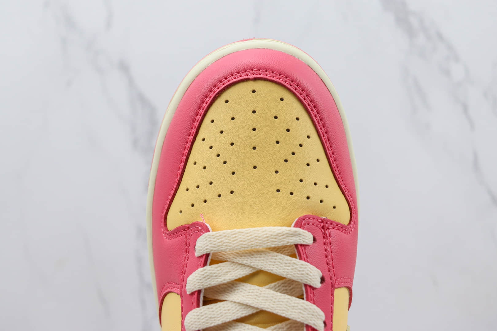 耐克Nike Dunk Low纯原版本低帮Dunk黄粉色板鞋 莆田天花板Dunk系列 货号:DH9765-200