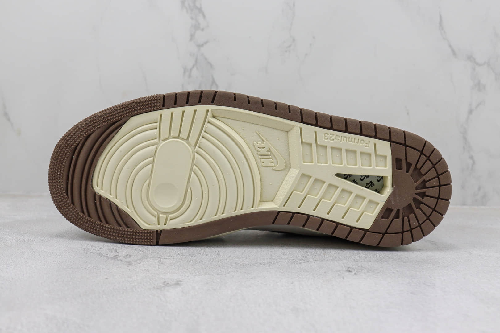 乔丹Air Jordan 1 High Zoom CMFT 2纯原版本高帮AJ1青白色篮球鞋 莆田天花板AJ1系列 货号:FD4327-121