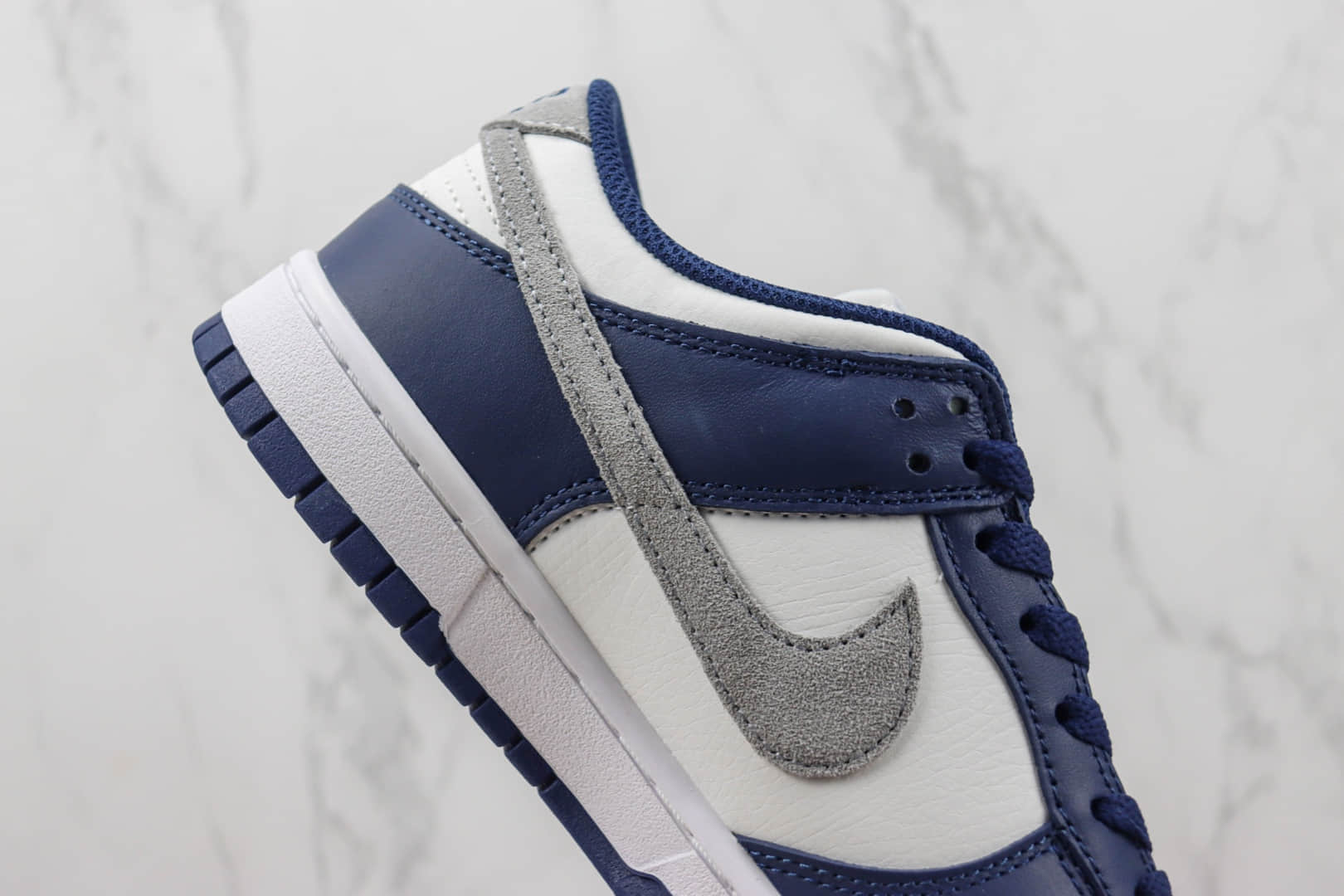 耐克Nike Dunk Low纯原版本低帮Dunk午夜蓝板鞋 莆田天花板Dunk系列 货号:FD9749-400