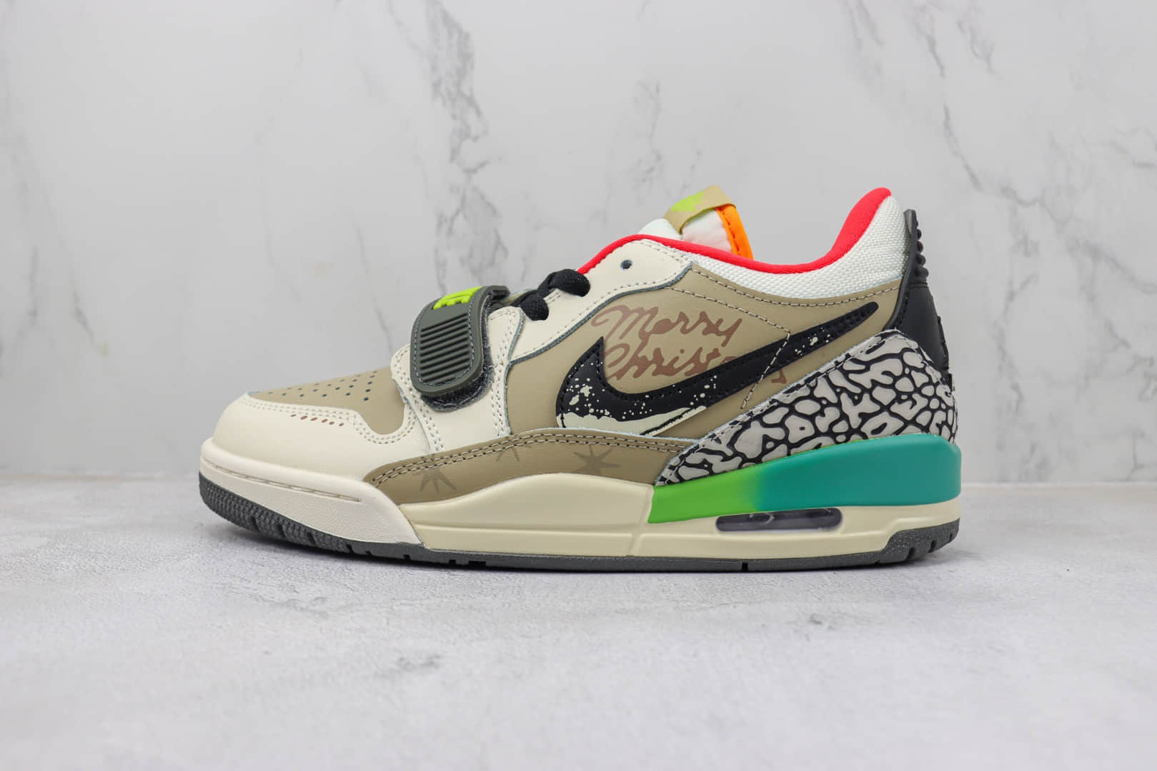乔丹Air Jordan Legacy 312纯原版本AJ312摩卡圣诞三合一篮球鞋 莆田AJ货源 货号:DZ2762-101