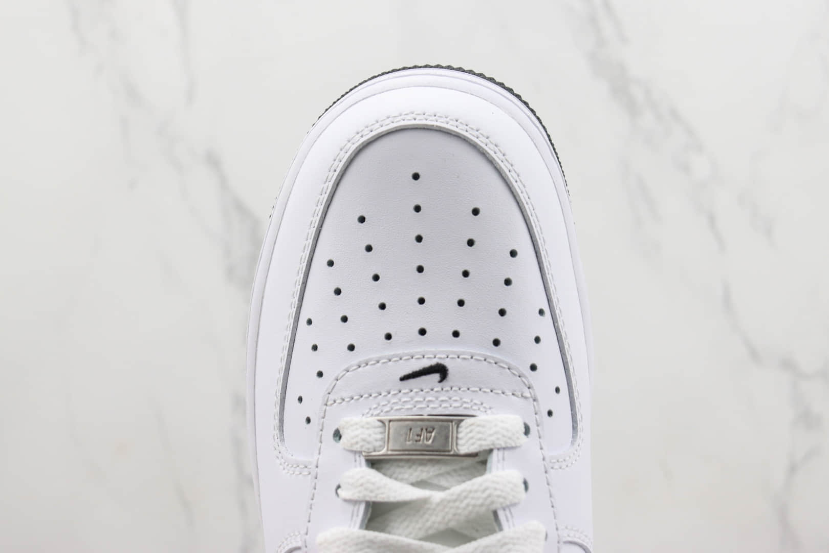 耐克Nike Air Force 1'07 Low纯原版本低帮空军一号AF1白黑板鞋 莆田天花板AF1系列 货号:DV0788-103