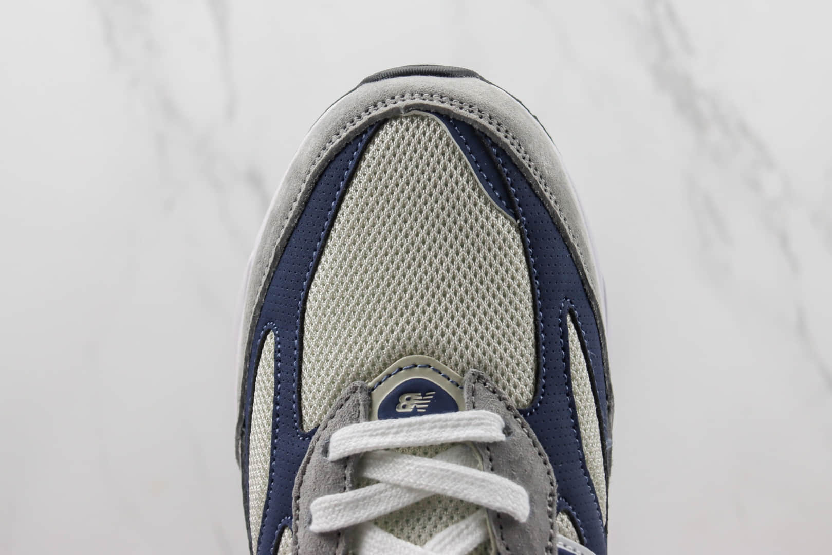 新百伦New Balance 990 V6纯原版本NB990V6灰蓝色复古慢跑鞋 莆田复刻新百伦 货号：U990TC6