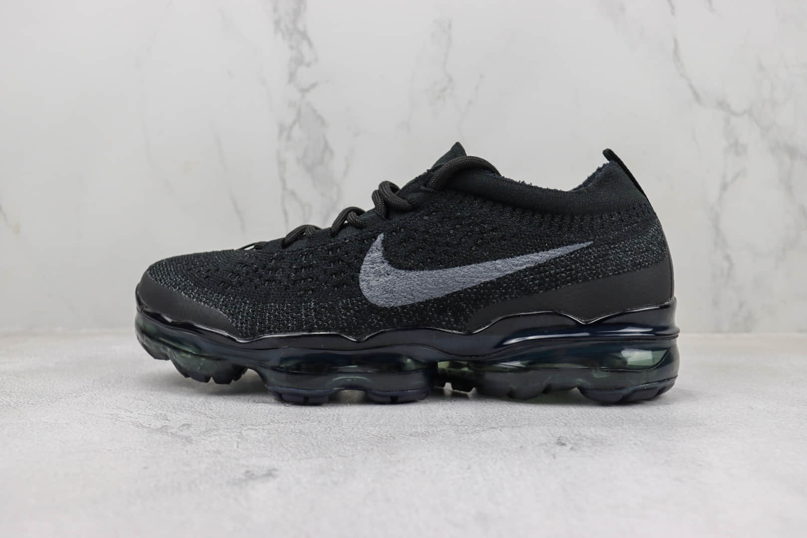 耐克Nike Air VaporMax 2023纯原版本Max2023黑色全掌大气垫跑鞋 莆田耐克工厂 货号:DV6840-001