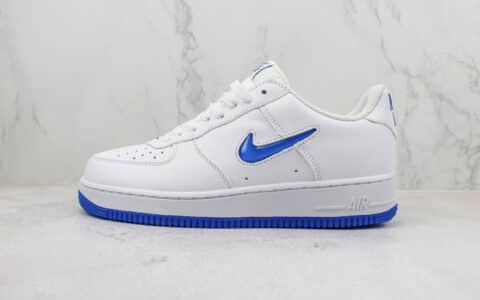 耐克Nike Air Force 1 '07 Low纯原版本空军一号低帮AF1白蓝色板鞋 莆田天花板AF1系列 货号：FN5924-102