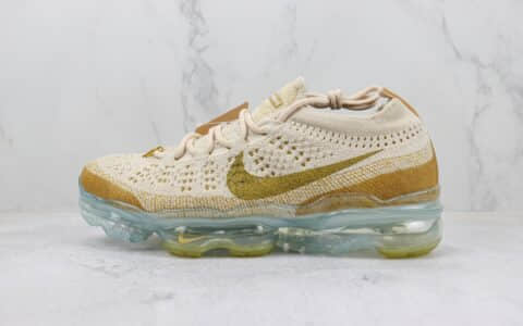 耐克Nike Air Vapormax 2023纯原版本骆驼棕色全掌大气垫缓震跑鞋 莆田耐克工厂 货号：DV1678-100